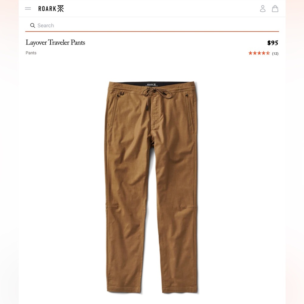 Roark Layover Traveler pant